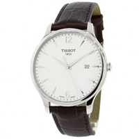 Buy Tissot Watches T063.610.16.037.00 Brown Leather Mens Watch online