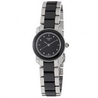 Buy Tissot Watches T064.210.22.056.00 Ceramic & Stainless Steel Ladies Watch online