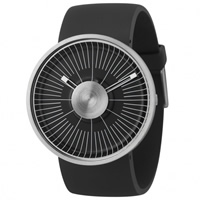 Buy Michael Young Watches MY03-1 Michael Young Mens Hacker Black & Silver Watch online