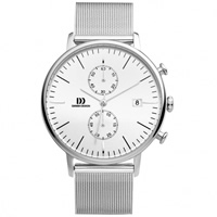 Buy Danish Design Q62Q 975 Mens Stainless Steel Chronograph Watch online