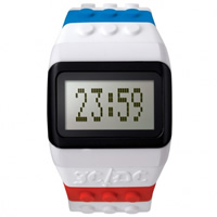 Buy JCDC Watches JC01-10 JC-DC Pop Hours White and multicolour Unisex Watch online