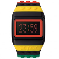 Buy JCDC Watches JC01-11 JC-DC Pop Hours Black and multicolour Unisex Watch online