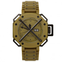 Buy JCDC Watches TT01-4 Unisex "Time Track" Khaki Watch online