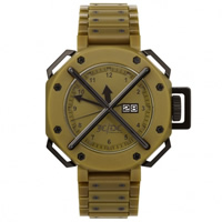 Buy JCDC Watches TT01-4 Unisex "Time Track" Khaki Watch online