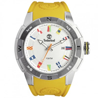 Buy Timberland Watches 13849JS-04A Altamont Mens Yellow Rubber Watch online