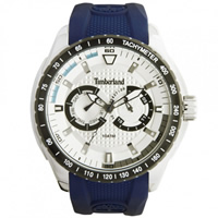 Buy Timberland Watches 13854JSTB-04 Juniper Mens Blue Rubber Watch online