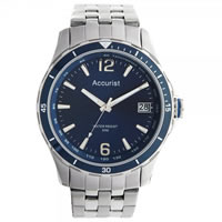 Buy Accurist Watches Silver Gents Watch MB923N online