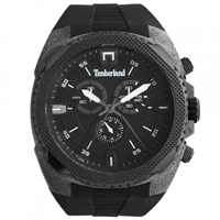 Buy Timberland Watches 13854JSBU-61 Juniper Mens Black Rubber Chronograph Watch online