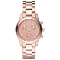 Buy Michael Kors Watches Ladies Chronograph Bronze PVD Rose Plated Watch MK5430 online