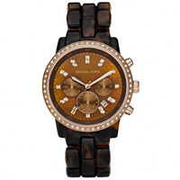 Buy Michael Kors Watches Ladies Chronograph Rose Gold Stainless Steel Watch MK5366 online