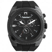 Buy Timberland Watches 13851JPGYB-02 Bridgton Mens Black Rubber Chronograph Watch online