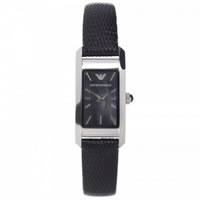 Buy Armani Watches Black Leather Womens Watch AR0731 online
