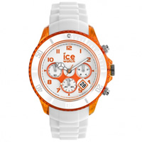 Buy Ice-Watch Ice Chrono Party Sex on the Beach White and Orange Watch CH.WOE.BB.S.13 online