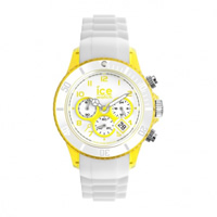 Buy Ice-Watch Ice Chrono Party Margarita White and Yellow Watch CH.WYW.U.S.13 online