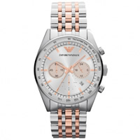 Buy Armani Watches Classic Stainless Steel Mens Chronograph Watch AR5999 online