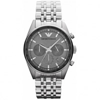 Buy Armani Watches Classic Stainless Steel Mens Chronograph Watch AR5997 online