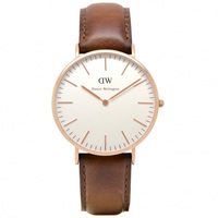 Buy Daniel Wellington 0106DW Classic St Andrews Gents Brown Leather Watch online