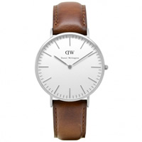 Buy Daniel Wellington 0207DW Classic St Andrews Gents Brown Leather Watch online