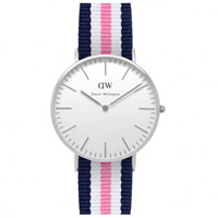 Buy Daniel Wellington 0605DW Classic Nato Southampton Ladies Nylon Watch online