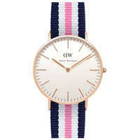 Buy Daniel Wellington 0506DW Classic Nato Southampton Ladies Nylon Watch online