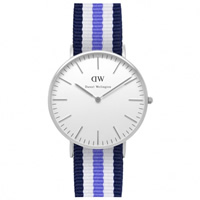 Buy Daniel Wellington 0609DW Classic Nato Trinity Ladies Nylon Watch online