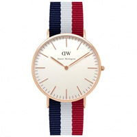 Buy Daniel Wellington 0103DW Classic Nato Cambridge Gents Nylon Watch online