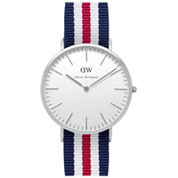 Buy Daniel Wellington 0202DW Classic Nato Canterbury Gents Nylon Watch online