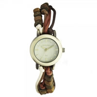 Buy Kahuna Watches Brown Beige & Cream Ladies Watch KLF-0012L online