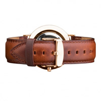 Buy Daniel Wellington 0306DW Classic St Andrews Rose Gents Brown Leather Strap online