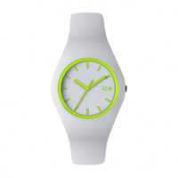 Buy Ice-Watch ICE.CY.LM.U.S.12 Ice Unisex White & Lime Silicone Strap Watch online