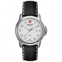 Buy Swiss Military 6-4141-04-001 Swiss Solder & Recruit Black Leather Gents Watch online