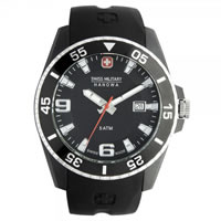 Buy Swiss Military 06-4176-27-007-07 Swiss Ranger Black Silicone Gents Watch online