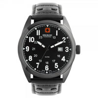 Buy Swiss Military 06-4181-13-007 Swiss Sergeant Genuine Black leather Gents Watch online