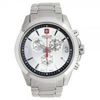 Buy Swiss Military 06-5169-04-001 Predator Chronograph Stainless Steel Gents Watch online