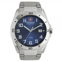 Buy Swiss Military 06-5190-04-003 Swiss Guardian Blue Dial Stainless steel Gents Watch online