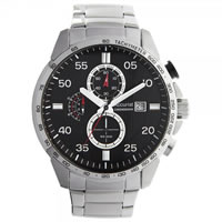 Buy Accurist Watches Silver Gents Chronograph Watch MB1027B online