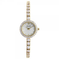 Buy Accurist Watches Ladies Gold Tone Swarovski Watch & Bracelet Set LB1799 online