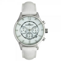 Buy Kennett Watches LWSAVWHSILWH Ladies Savro Silver & White Watch online