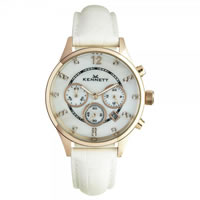 Buy Kennett Watches LWSAVWHGOLWH Ladies Savro Gold Tone & White Watch online