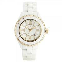 Buy Kennett Watches LWCERWHRG Ladies White & Rose gold Ceramic Watch online