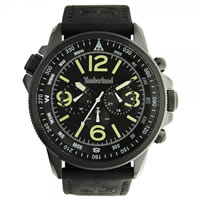 Buy Timberland Watches 13910JSB-02 Campton Mens Black Leather Watch online