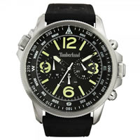 Buy Timberland Watches 13910JS-02 Campton Mens Black Leather Watch online