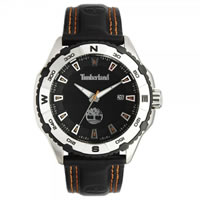 Buy Timberland Watches 13897JS-02 Shoreham Mens Black Leather Watch online