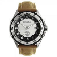 Buy Timberland Watches 13897JS-04 Shoreham Mens Brown Leather Watch online