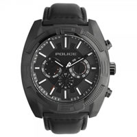 Buy Police Watches PL13938JSB-61 Police Mens Revolt IP Black Multifunctional Watch online