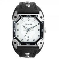 Buy Police Watches PL13888JS-04 Police Mens Silver Wildcard Watch online