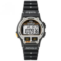 Buy Timex Watches Black & Gray Gents Ironman Triathlon 8 lap Full Size Watch T5H941 online