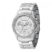 Buy Armani Watches AR0534 Stainless Steel Mens Designer Chronograph Watch online