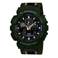 Buy Casio Gents G-Shock Mass Watch GA-100MC-3AER online