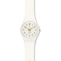 Buy Swatch Ladies White Bishop Watch GW164 online